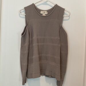 Nicole Miller Artelier Cold Shoulder body con sweater Small